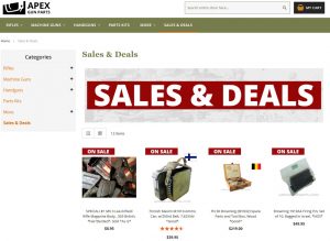 Apex Gun Parts Coupon