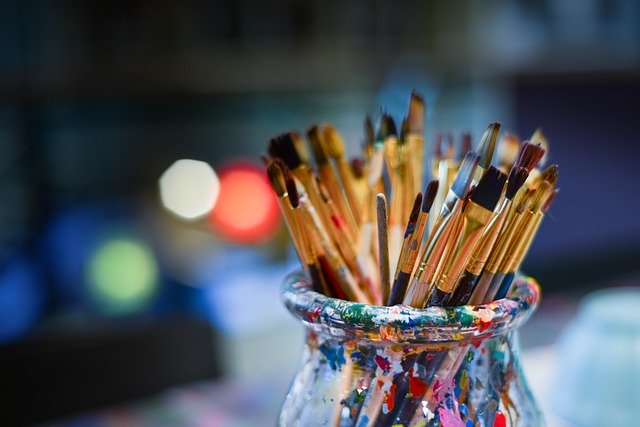 brushes, painter, work shop brushes, painter, work shop
