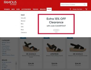 Famous Footwear Coupons