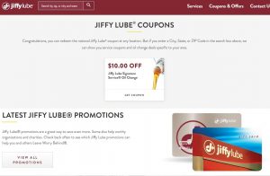 Jiffy Lube Coupons