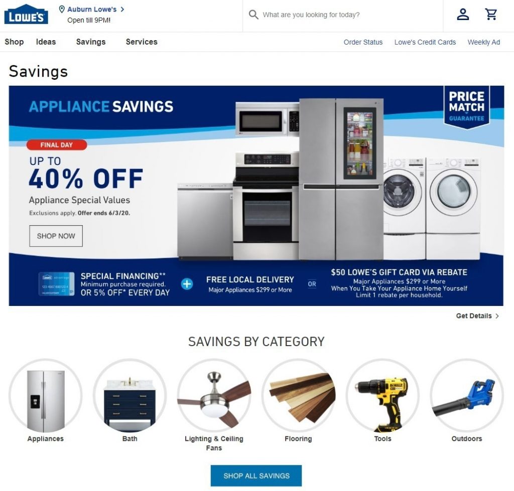 Best Lowe’s Coupon Code & Deals