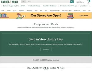 Barnes and Noble Coupons