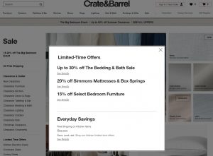 Crate and Barrel Promo Code