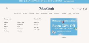 ModCloth Coupon