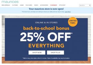 Maurices Promo Code