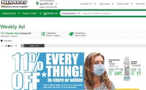 Menards Promo Code