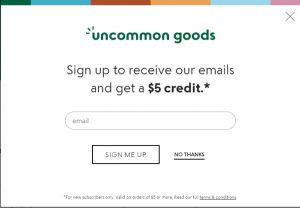 Uncommon Goods Coupon