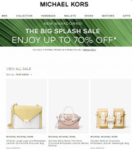 Michael Kors Promo Code