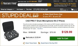 Musician's Friend Coupon