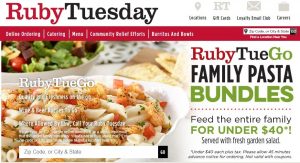 Ruby Tuesday Coupon