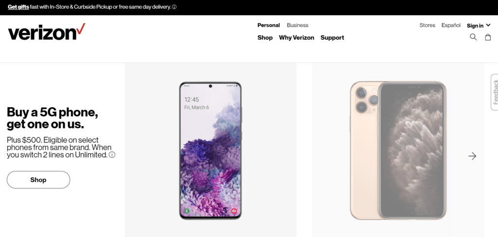 Verizon Promo Code