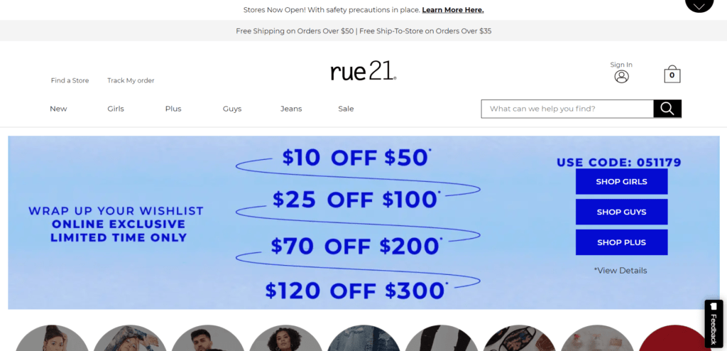 Rue 21 Coupons