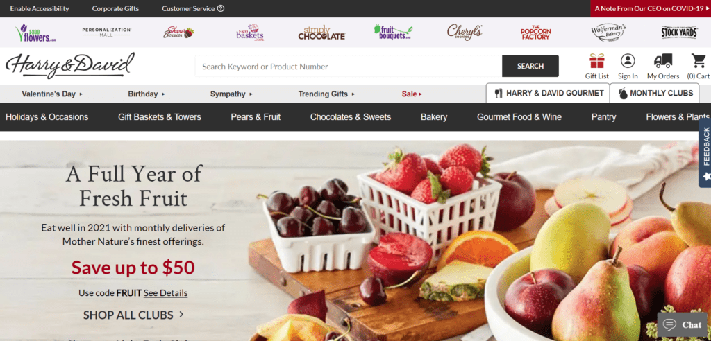 Harry and David Coupons