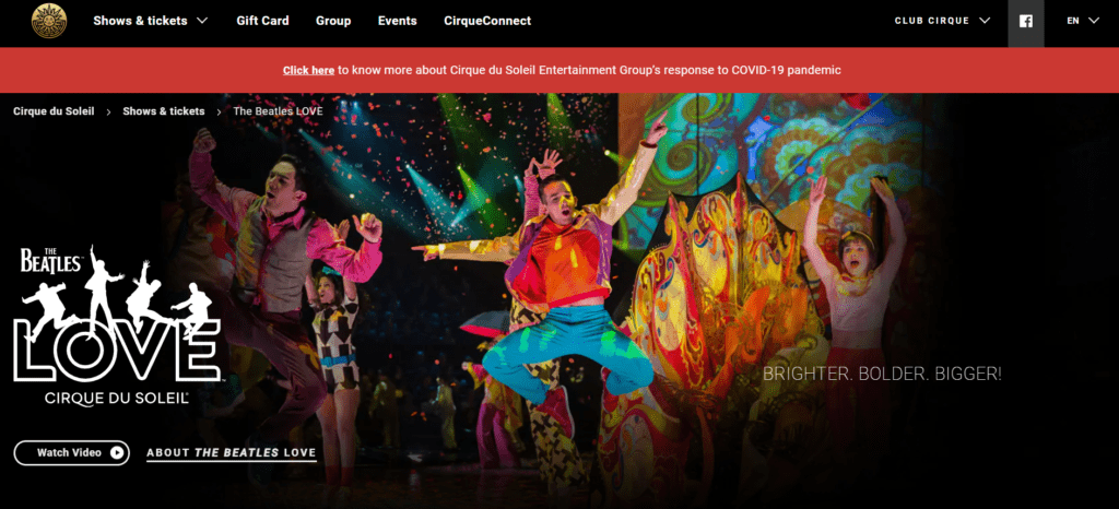 Cirque Du Soleil Promo Code