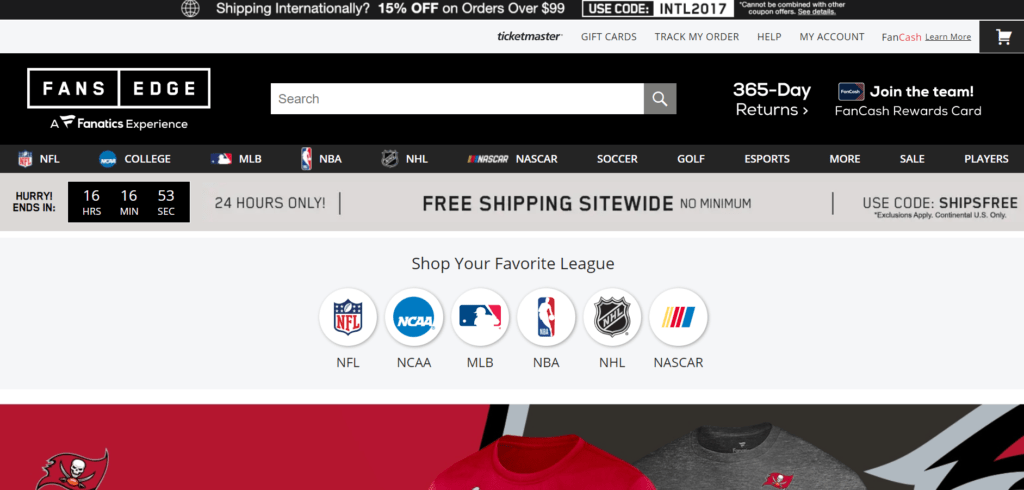 Fansedge Coupon