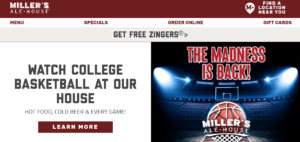 miller's ale house coupons