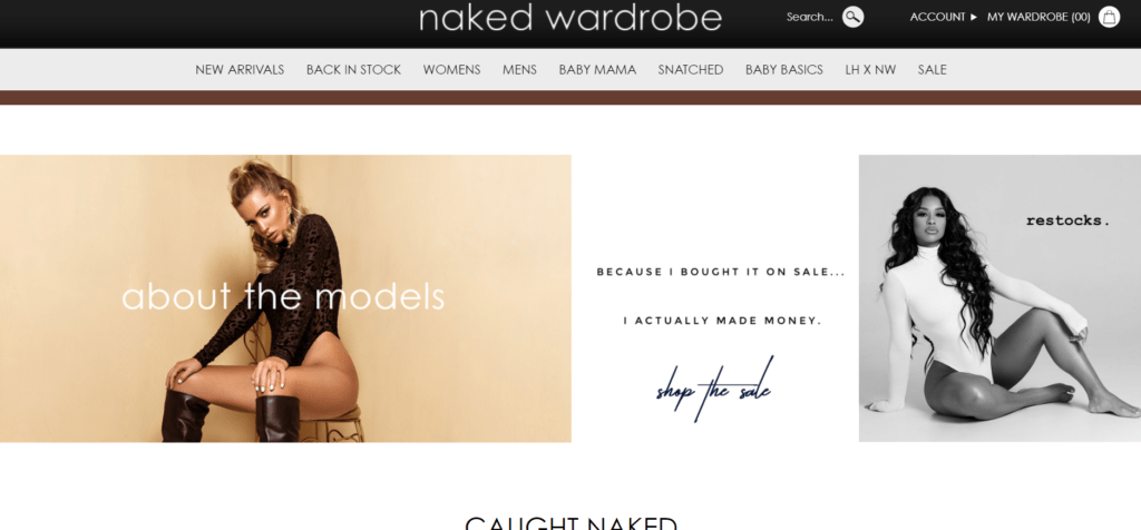 naked wardrobe coupons