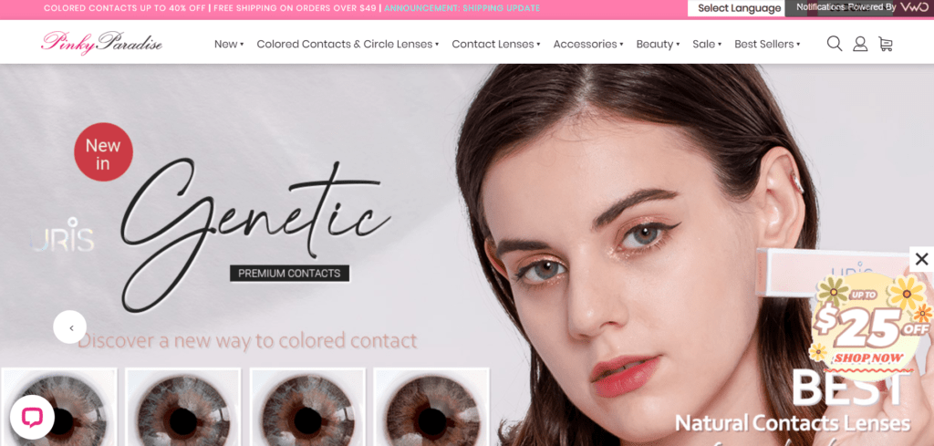 pinky paradise coupon