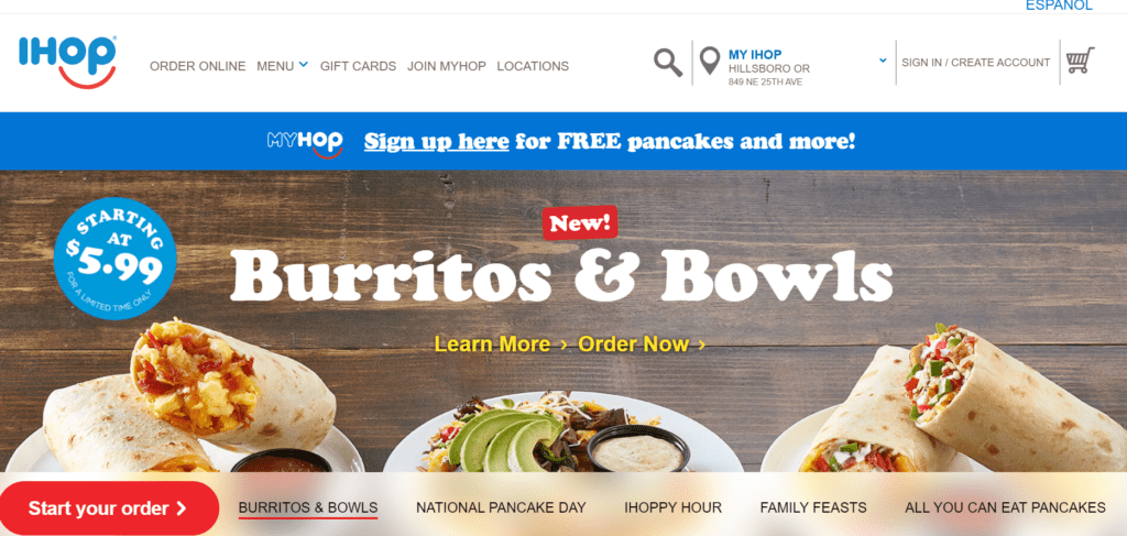 kids eat free saturday