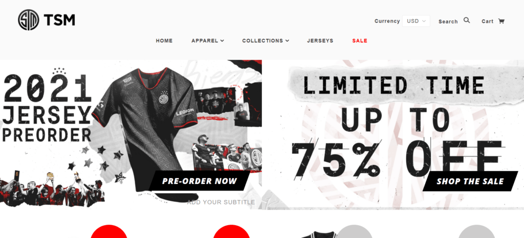 tsm shop