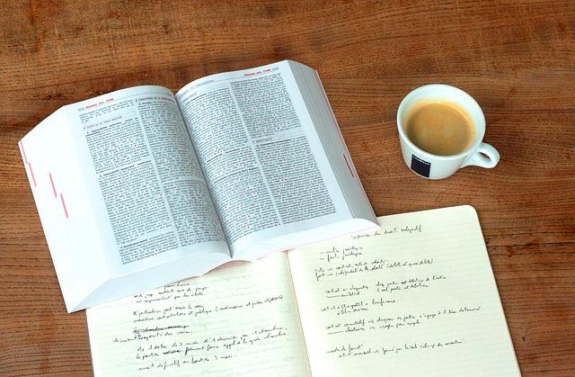 Book and notebook
