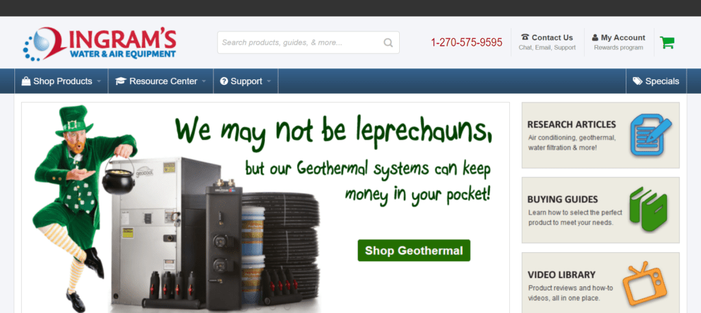 ingram's water and air