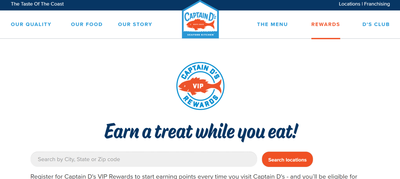 Top Captain D's Rewards Promo Code & Coupons