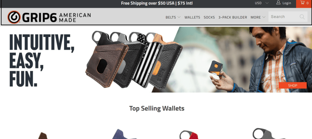 grip6 wallet