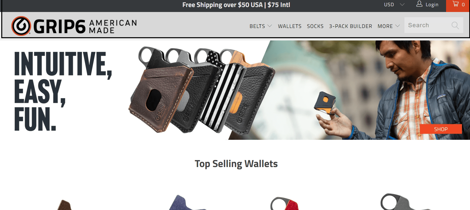 grip6 wallet