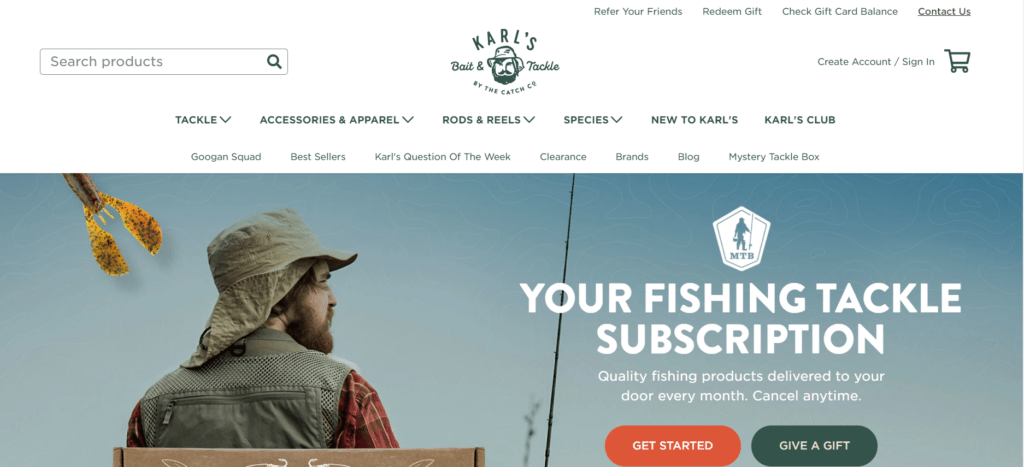 karl's mystery tackle box