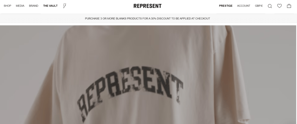 represent clothing